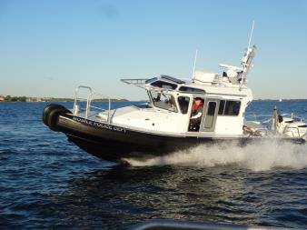 High Speed Interceptor 10M Patrol Boat Manufactured by MetalCraft Marine