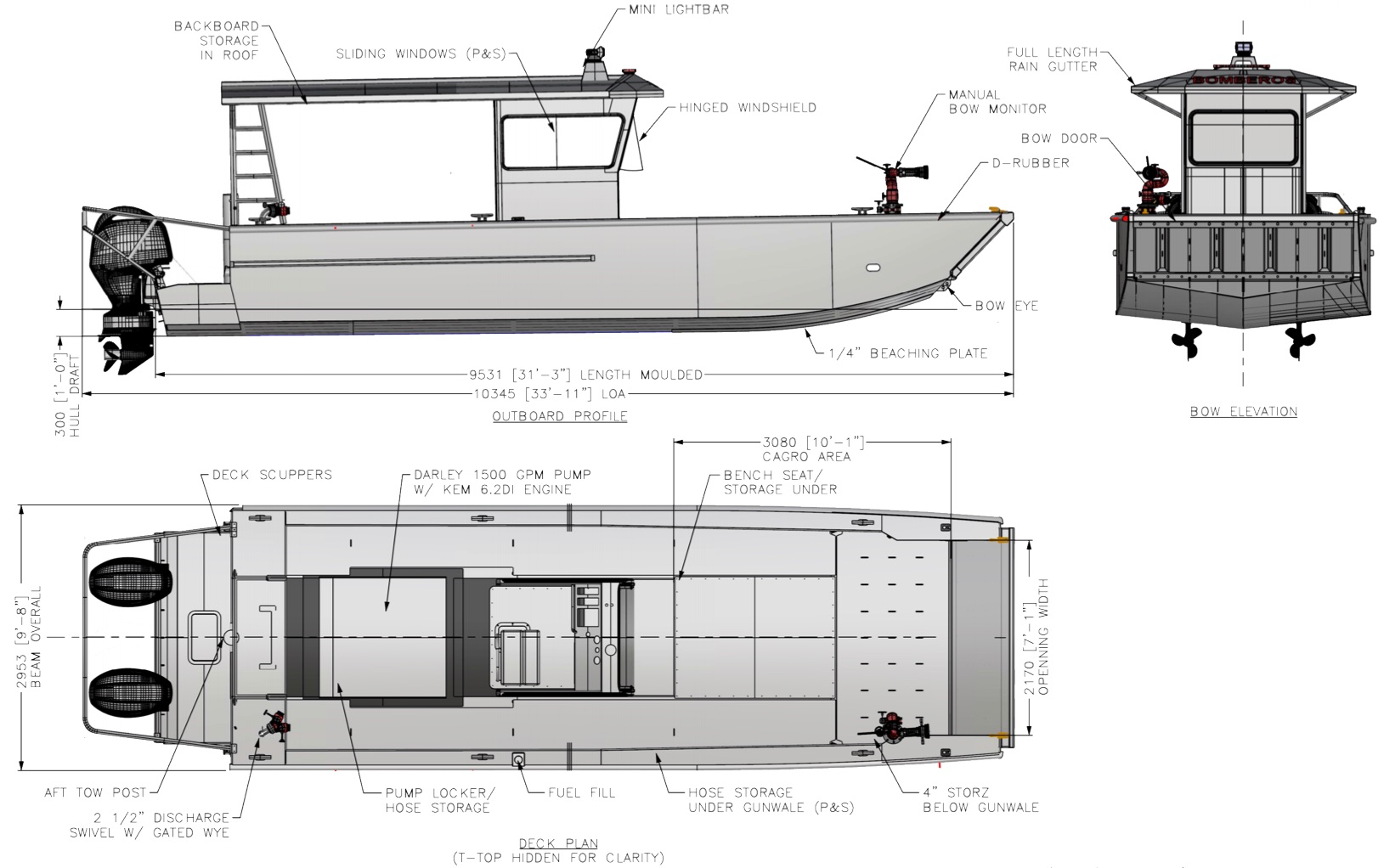 MetalCraft Marine designs and manufactures high speed aluminum fireboats and patrol boats.